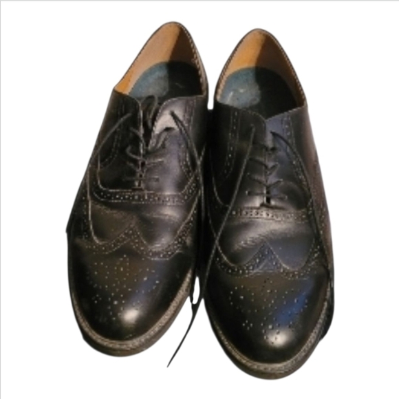 Rockport Other - Rockport Dressport Leather Mens, Black Wingtip Shoes, Size 13M, EUC